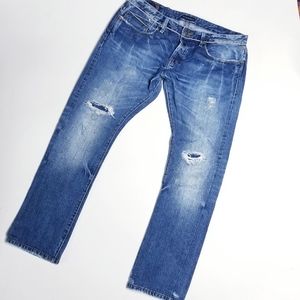 Cult of individuality rebel straight selvedge jean